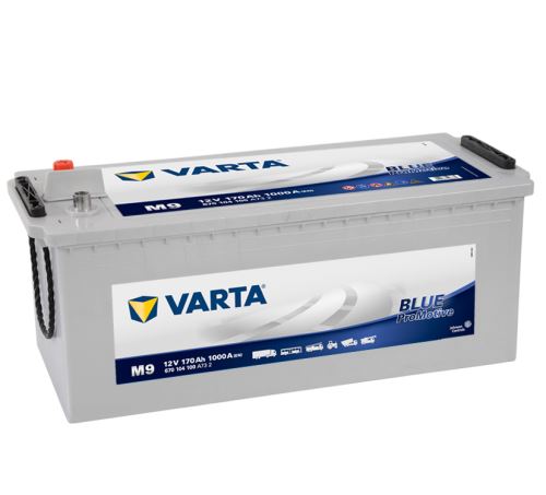 Autobaterie VARTA Blue PROMOTIVE 170Ah, 1000A, 12V (M9)