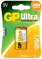Baterie GP 1604AU Ultra Alkaline, 9V, (Blistr 1ks)
