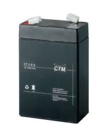 Akumulátor (baterie) CTM/CT 6-3 (3Ah - 6V - Faston 187)