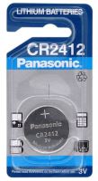 Baterie Panasonic CR2412, Lithium, 3V, (Blistr 1ks)