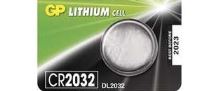 Baterie GP CR2032, Lithium, 3V, 1042203211 (Blistr 1ks)