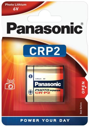 Baterie Panasonic CR-P2P, Lithium, 6V, (Blistr 1ks)