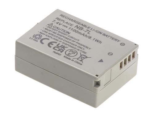 Baterie Canon NB-7L, 7,2V (7,4V), 1100mAh