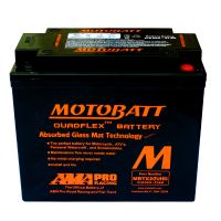 Motobaterie Motobatt MBTX20UHD, 12V, 21Ah, 310A (12N16-3A, YB16L-A, YTX20HL-BS)