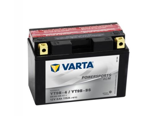 Motobaterie VARTA YT9B-BS, 8Ah, 12V