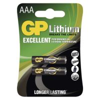 Baterie GP FR03, Lithium, AAA, 1022000412, (Blistr 2ks)