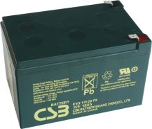 Akumulátor (baterie) CSB EVX12120 F2, 12V, 12Ah, Faston 250, široký