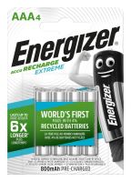 Baterie Energizer Power Plus, HR6, AAA, 800mAh, (Blistr 4ks) nabíjecí