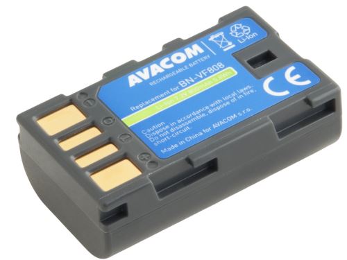 Baterie JVC BN-VF808, 7,2V (7,4V) - 800mAh (2)