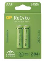 Baterie GP ReCyko 2500mAh, HR6, AA, Ni-Mh, nabíjecí,1032222250 (Blistr 2ks)