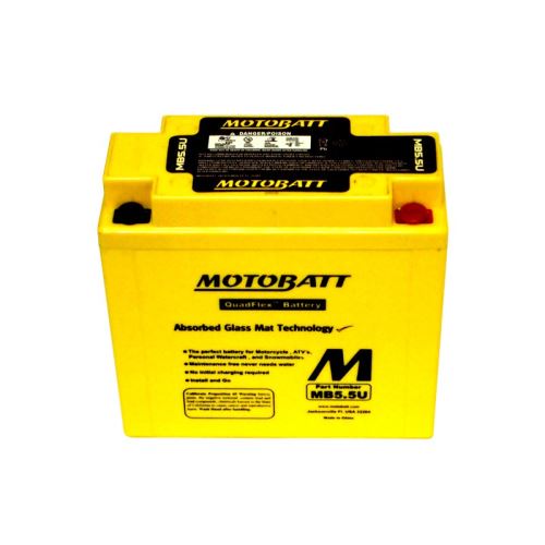 Motobaterie Motobatt MB5.5U, 12V, 7Ah, 90A ( YB12A-A, 12N12-4A)
