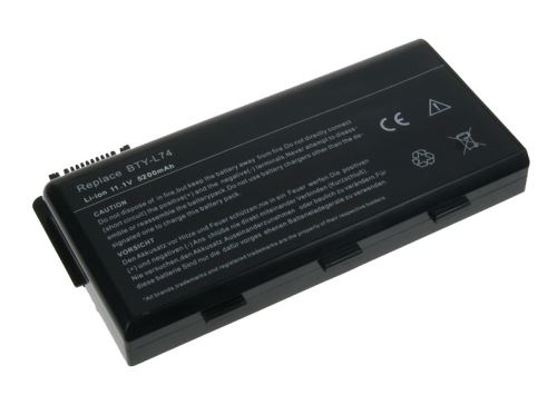 Baterie MSI MegaBook CR500, 10,8V (11,1V) - 5200mAh