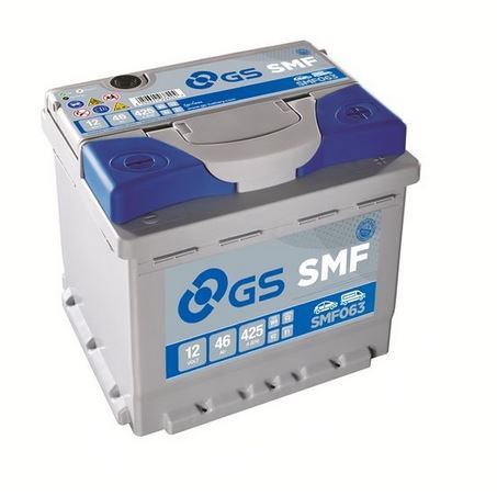 Autobaterie GS SMF/Yuasa 46Ah 12V, 425A, SMF063