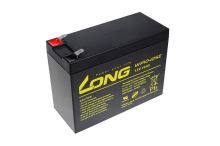 Baterie Long 12V, 10Ah olověný akumulátor F2 - cyllický, AGM
