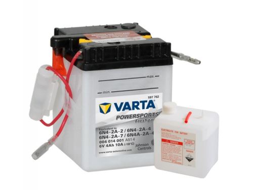 Motobaterie VARTA 6N4-2A-2, 6N4-2A-4, 6N4-2A-7, 4Ah, 6V