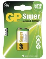 Baterie GP Super Alkaline 1604A , 9V, 1013501000 (Blister 1ks)