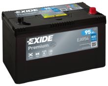 Autobaterie EXIDE Premium, 12V, 95Ah, 800A, EA954, Carbon Boost