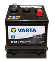 Autobaterie VARTA BLACK Dynamic 66Ah, 6V (D42)