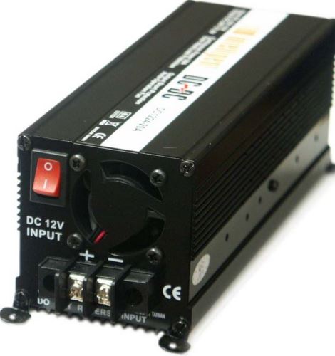 Měnič napětí z 12V DC na 24V DC 20A trvale