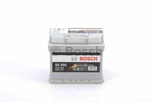 Autobaterie BOSCH Silver S5 001, 52Ah, 12V, 520A, 0 092 S50 010