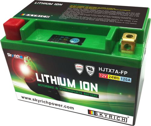Motobaterie Skyrich HJTX7A-FP Lithium (12V, 2,4Ah, 120A, 24Wh)