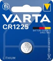 Baterie Varta Lithium, 6225, CR1225, 3V, 6225101401, (Blistr 1ks)