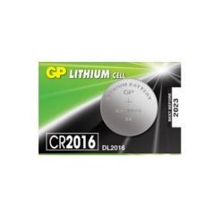 Baterie GP CR2016, Lithium, 3V, (Blistr 1ks)
