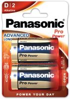 Baterie Panasonic Pro Power, LR20, D, (Blistr 2ks)