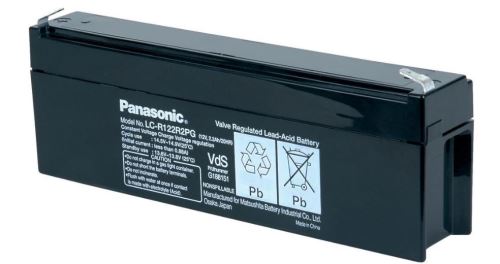 Akumulátor (baterie) Panasonic LC-R122R2PG, 2,2Ah, 12V