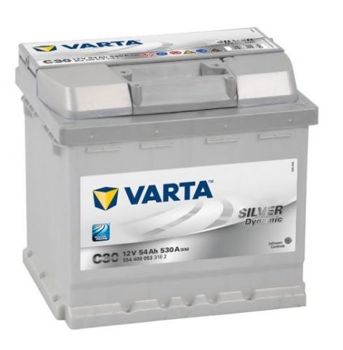 Autobaterie VARTA Silver Dynamic 54Ah, 12V, 530A (C30)