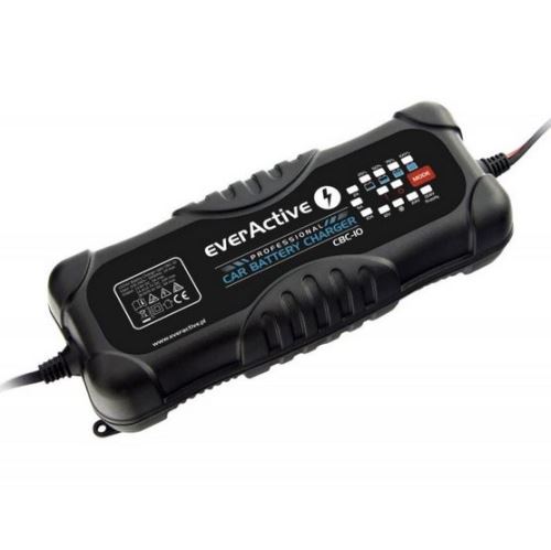 Nabíječka Everactive CBC-10 (10A) pro  12V / 24V Gel / AGM / olověná (1)