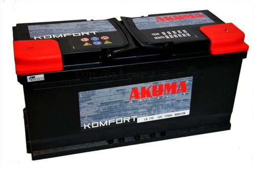 Autobaterie Akuma Komfort 12V, 110Ah, 950A, 7905557