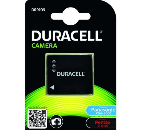 Baterie Duracell Panasonic CGA-S005, 3,6V (3,7V) - 1050mAh