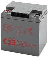 Akumulátor (baterie) CSB HRL12110W, 12V, 27,5Ah, zapuštěný závit M5