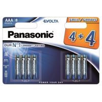 Baterie Panasonic Evolta Alkaline, LR03, AAA, (Blistr 8ks)