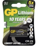 Baterie GP CR-V9, Lithium, 9V, 1022000911, (Blistr 1ks)