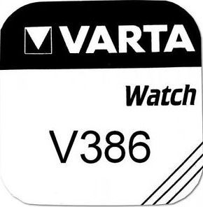 Baterie Varta Watch V 386, SR43W, hodinková, (Blistr 1ks)