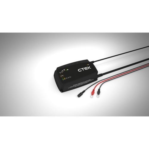 Nabíječka CTEK M25 (nemá kleště,pouze očka), 12V, 25A (záruka 5let) (1)