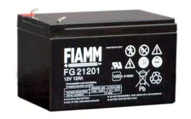 Olověný akumulátor Fiamm FG21201, 12Ah, 12V, (faston 187)