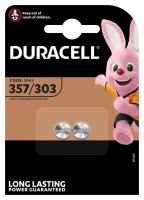 Baterie Duracell Watch D 357, 303, SR44SW, hodinková, (Blistr 2ks)
