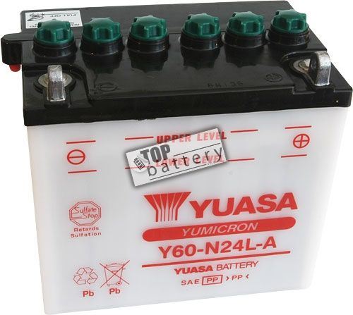 Motobaterie Yuasa Y60-N24L-A, 12V, 28A