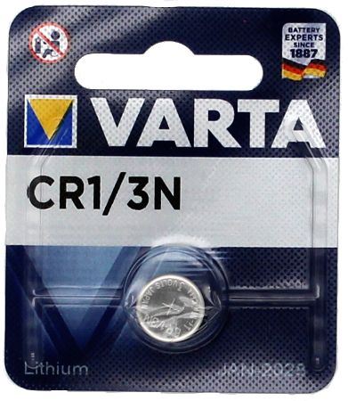 Baterie Varta Lithium 6131, CR-1/3N, CR1/3 N, (2L76), 3V, 6131-101-401, (Blistr 1ks)