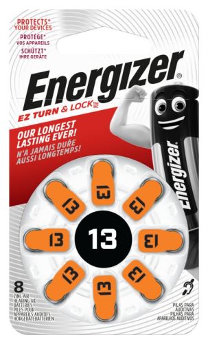 Baterie do naslouchadel Energizer 13 SP-8 8 ks EN-634922 , (Blistr 8ks)