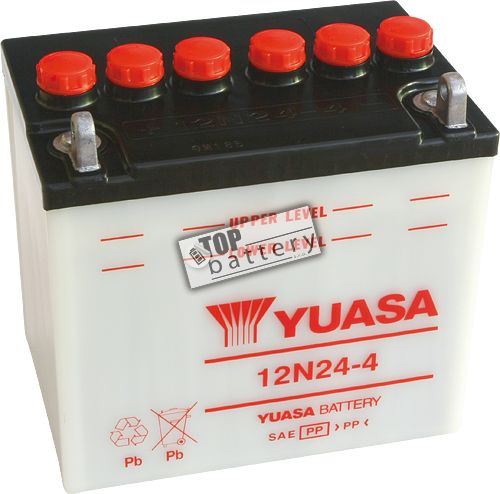 Motobaterie YUASA 12N24-4, 12V, 24Ah