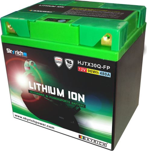 Motobaterie Skyrich HJTX30Q-FP Lithium (12V, 8Ah, 480A, 96Wh)