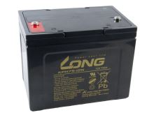 Baterie Long 12V, 75Ah olověný akumulátor F16 - cyklický, GEL (LGK75-12N)