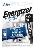 Baterie Energizer Ultimate AA, L91, Lithium, 35035752, (Blistr 2ks)