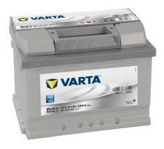 Autobaterie VARTA Silver Dynamic 61Ah, 600A, 12V (D21)
