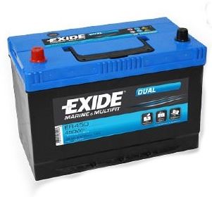 Trakční baterie EXIDE DUAL, 12V, 95Ah, 650A, ER450