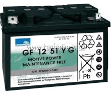 Trakční gelová baterie Sonnenschein GF 12 051 Y G1, 12V, 56Ah (C5/51Ah, C20/56Ah)